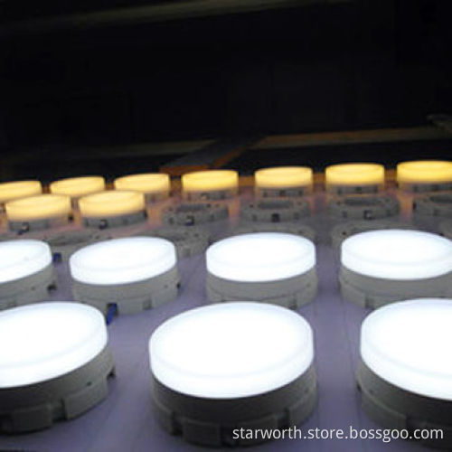 4W GX53 LED Cabinet Lights, TUV/CE Mark, 110/220V, 80Ra, 2,700/4,500/5,700K CCT
